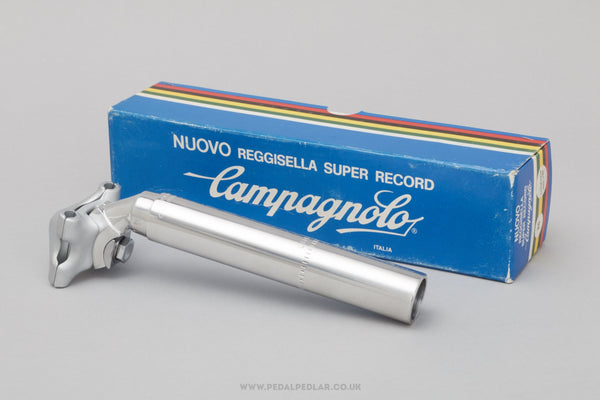 Campagnolo Nuovo Super Record (4051/1) Non-Fluted NOS/NIB Vintage 26.0 mm  Seatpost