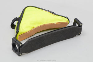 Roto Shoulder Mount NOS/NIB Vintage Neon Yellow Frame Bag - Pedal Pedlar - Buy New Old Stock Cycle Accessories