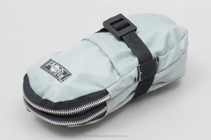 Radsport Fink Double Pocket NOS Classic Grey Saddle Bag - Pedal Pedlar - Buy New Old Stock Cycle Accessories