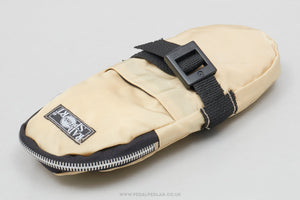 Radsport Fink NOS Classic Beige Saddle Bag - Pedal Pedlar - Buy New Old Stock Cycle Accessories