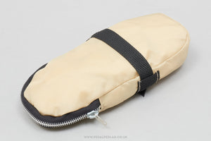 Radsport Fink NOS Classic Beige Saddle Bag - Pedal Pedlar - Buy New Old Stock Cycle Accessories