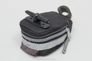 Zefal Kola (711) NOS/NIB Classic Black / Silver Saddle Bag - Pedal Pedlar - Buy New Old Stock Cycle Accessories