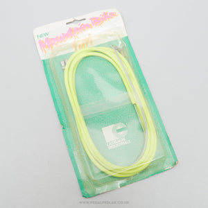 Casiraghi Mountain Bike Fun NOS/NIB Vintage Neon Yellow MTB Brake Cable Set - Pedal Pedlar - Buy New Old Stock Bike Parts