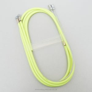 Casiraghi Mountain Bike Fun NOS/NIB Vintage Neon Yellow MTB Brake Cable Set - Pedal Pedlar - Buy New Old Stock Bike Parts