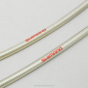 Shimano 105 SLR NOS Vintage Silver Road Brake Cable Set - Pedal Pedlar - Buy New Old Stock Bike Parts