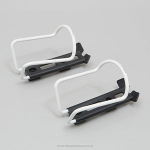 Specialites T.A. Sierra NOS Classic White Bottle Cages - Pedal Pedlar - Buy New Old Stock Cycle Accessories