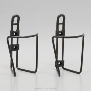 Roto Alloy NOS Vintage Black Bottle Cages - Pedal Pedlar - Buy New Old Stock Cycle Accessories