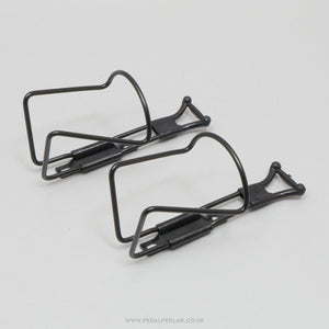 Vintage TA Style NOS Black Bottle Cages - Pedal Pedlar - Buy New Old Stock Cycle Accessories