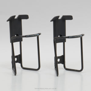 Specialites T.A. Sierra NOS Classic Black Bottle Cages - Pedal Pedlar - Buy New Old Stock Cycle Accessories