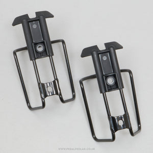 Specialites T.A. Sierra NOS Classic Black Bottle Cages - Pedal Pedlar - Buy New Old Stock Cycle Accessories