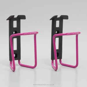 Specialites T.A. Sierra NOS Classic Purple Bottle Cages - Pedal Pedlar - Buy New Old Stock Cycle Accessories