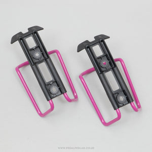 Specialites T.A. Sierra NOS Classic Purple Bottle Cages - Pedal Pedlar - Buy New Old Stock Cycle Accessories