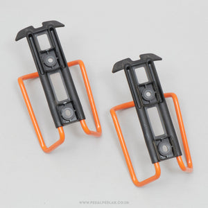 Specialites T.A. Sierra NOS Classic Orange Bottle Cages - Pedal Pedlar - Buy New Old Stock Cycle Accessories