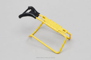 Specialites T.A. 'Plum' (417) NOS Vintage Yellow Bottle Cage - Pedal Pedlar - Buy New Old Stock Cycle Accessories