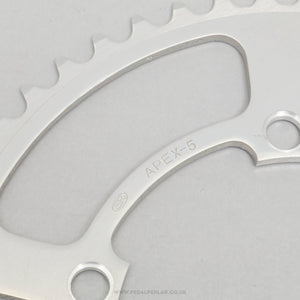 Sakae/Ringyo (SR) Apex-5 (AX-5DRG) NOS Vintage 51T 118 BCD Outer Chainring - Pedal Pedlar - Buy New Old Stock Bike Parts