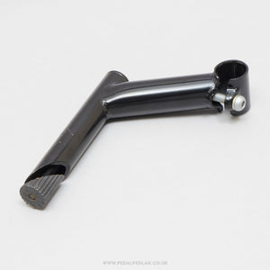 HL Corp (Zoom) Black NOS Classic 120 mm 1 1/8" Quill Stem - Pedal Pedlar - Buy New Old Stock Bike Parts