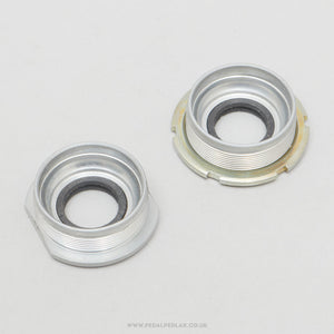 Campagnolo Centaur / Euclid / Olympus ATB NOS Vintage English Bottom Bracket Cups - Pedal Pedlar - Buy New Old Stock Bike Parts