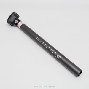 Classic Black Alloy NOS 27.2 mm Seatpost - Pedal Pedlar - Buy New Old Stock Bike Parts