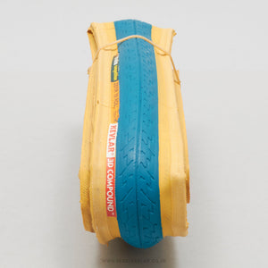 Vittoria Zefir 19 Roll Blue/Skin NOS/NIB Classic 700 x 19c Folding Tyres - Pedal Pedlar - Buy New Old Stock Bike Parts