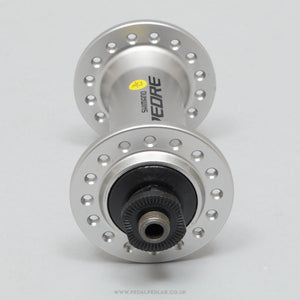 Shimano Deore (HB-M590) Silver NOS Classic 32h Front Hub - Pedal Pedlar - Buy New Old Stock Bike Parts