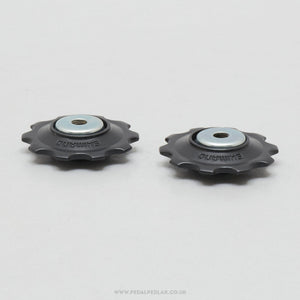 Shimano Tourney (Y563 98100) NOS/NIB Classic 10T Jockey Wheels - Pedal Pedlar - Buy New Old Stock Bike Parts