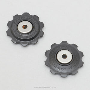 Campagnolo Record (RD-RE500) 8 Speed NOS/NIB Classic 10T Jockey Wheels - Pedal Pedlar - Buy New Old Stock Bike Parts