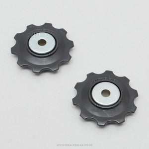 Shimano Altus / Tourney (52290800) NOS/NIB Classic 10T Jockey Wheels - Pedal Pedlar - Buy New Old Stock Bike Parts