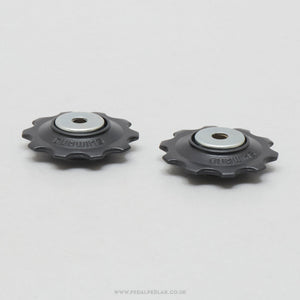 Shimano Altus / Tourney (52290800) NOS/NIB Classic 10T Jockey Wheels - Pedal Pedlar - Buy New Old Stock Bike Parts