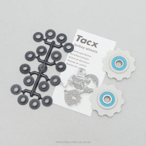 Tacx T4025 Ceramic Bearings NOS/NIB Classic 10T Jockey Wheels - Pedal Pedlar - Buy New Old Stock Bike Parts