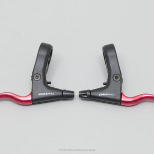 Tektro 361A Red NOS/NIB Classic MTB Brake Levers - Pedal Pedlar - Buy New Old Stock Bike Part