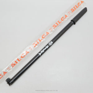 Silca Pro-Am NOS/NIB Vintage Black 53 - 59 cm Frame Fit Bike Pump - Pedal Pedlar - Buy New Old Stock Cycle Accessories