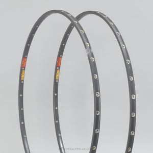 Mavic CX 18 Grey NOS Vintage 36h 28"/700c Tubular Rims - Pedal Pedlar - Buy New Old Stock Bike Parts