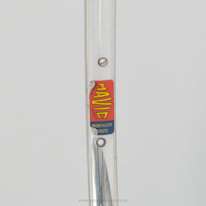 Mavic Monthlery Route Red Label Silver NOS Vintage 32h 28"/700c Tubular Rim - Pedal Pedlar - Buy New Old Stock Bike Parts