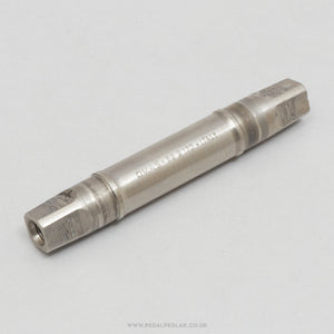 O.M.A.S. Big Sliding Titanium 68-S-120 Vintage 114 mm Bottom Bracket Axle - Pedal Pedlar - Bike Parts For Sale