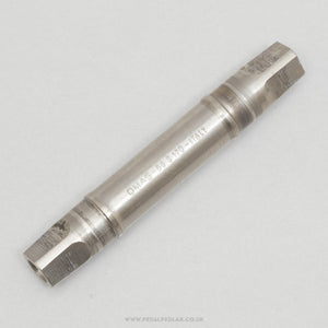 O.M.A.S. Big Sliding Titanium 68-S-120 Vintage 114 mm Bottom Bracket Axle - Pedal Pedlar - Bike Parts For Sale