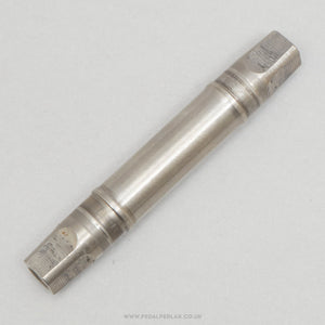 O.M.A.S. Big Sliding Titanium 68-S-120 Vintage 114 mm Bottom Bracket Axle - Pedal Pedlar - Bike Parts For Sale