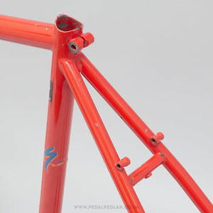 50cm Specialized HardRock c.1987 Vintage American Steel Mountain Bike Frame Set - Pedal Pedlar - Bike Frames For Sale