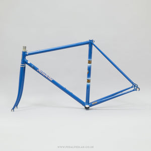 50.5cm Paratella Vintage Italian Steel Road Bike Frame Set - Pedal Pedlar - Bike Frames For Sale