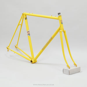 55.5cm Hetchins Italia c.1975 Vintage British Steel Road Bike Frame Set - Pedal Pedlar - Bike Frames For Sale