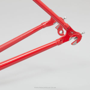 47.5cm Trek Pro Series 560 c.1986 Vintage American Steel Road Bike Frame Set - Pedal Pedlar - Bike Frames For Sale