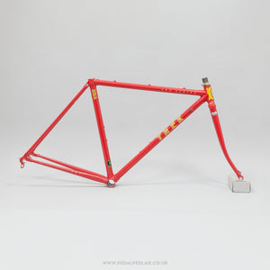 47.5cm Trek Pro Series 560 c.1986 Vintage American Steel Road Bike Frame Set - Pedal Pedlar - Bike Frames For Sale