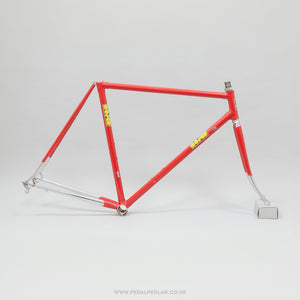 53cm Moser (Bern) Vintage Swiss Steel Road Bike Frame Set - Pedal Pedlar - Bike Frames For Sale