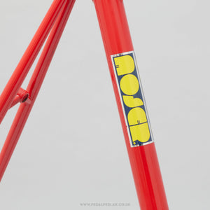 53cm Moser (Bern) Vintage Swiss Steel Road Bike Frame Set - Pedal Pedlar - Bike Frames For Sale