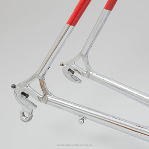 53cm Moser (Bern) Vintage Swiss Steel Road Bike Frame Set - Pedal Pedlar - Bike Frames For Sale