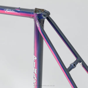 56.5cm Pinarello Asolo c.1991 Classic Italian Steel Road Bike Frame Set - Pedal Pedlar - Bike Frames For Sale