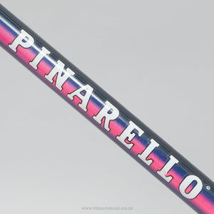 56.5cm Pinarello Asolo c.1991 Classic Italian Steel Road Bike Frame Set - Pedal Pedlar - Bike Frames For Sale