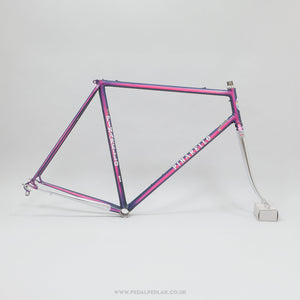 56.5cm Pinarello Asolo c.1991 Classic Italian Steel Road Bike Frame Set - Pedal Pedlar - Bike Frames For Sale