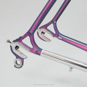 56.5cm Pinarello Asolo c.1991 Classic Italian Steel Road Bike Frame Set - Pedal Pedlar - Bike Frames For Sale