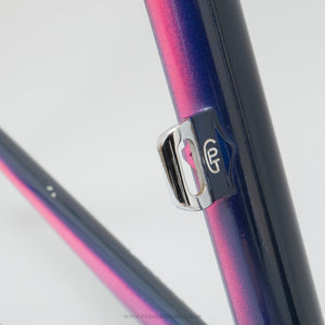 56.5cm Pinarello Asolo c.1991 Classic Italian Steel Road Bike Frame Set - Pedal Pedlar - Bike Frames For Sale