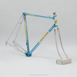 54cm Losa Team Guipek Vintage Italian Steel Road Bike Frame Set - Pedal Pedlar - Bike Frames For Sale